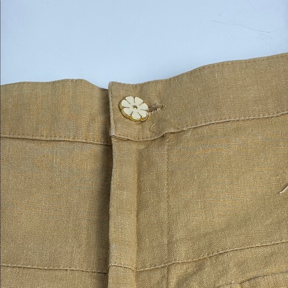 Dagg & Stacey Cotton Shorts Tan Size Small - Picture 4 of 8